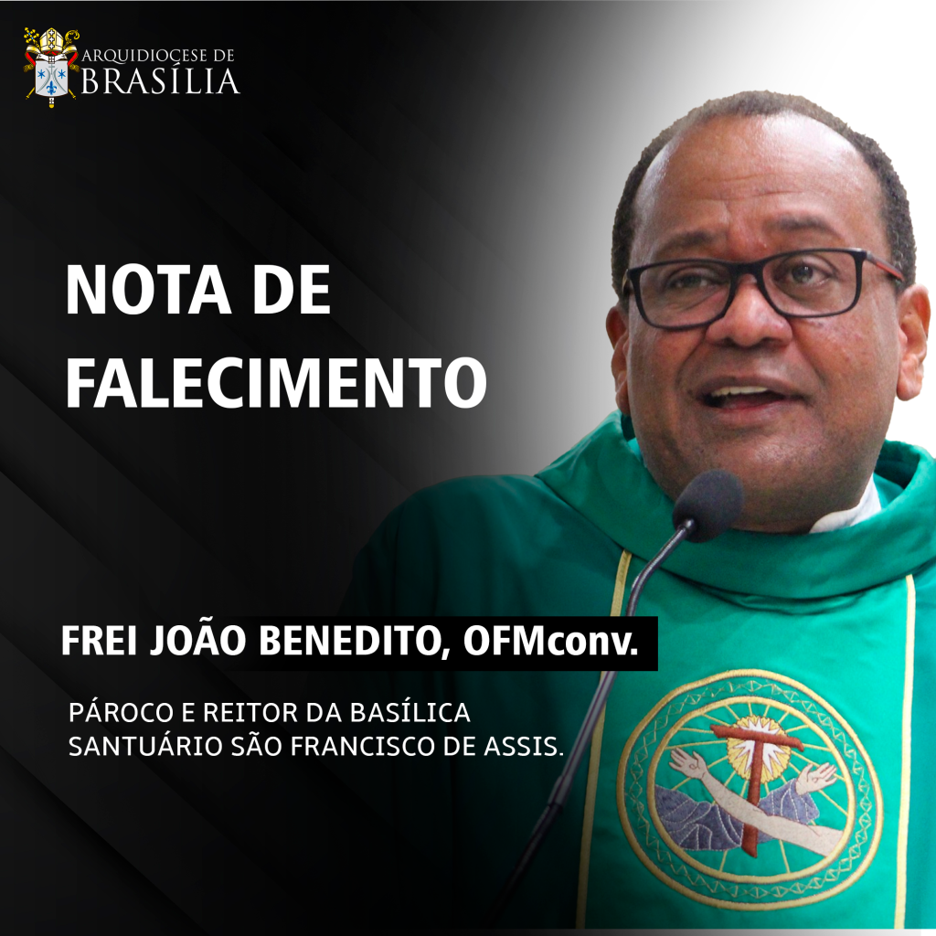 Falecimento Frei João Benedito, OFMConv. Falecimento Frei João Benedito, OFMConv.