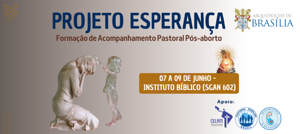 Arquidiocese de Brasília promove formação para voluntários que desejam participar do Projeto Esperança