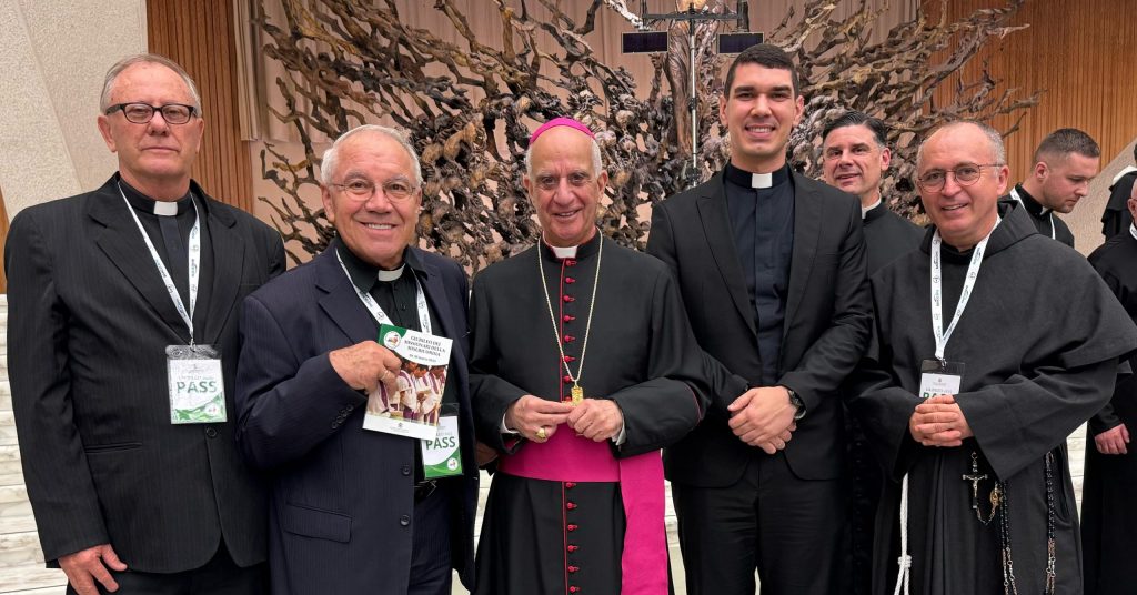 Sacerdotes da Arquidiocese de Brasília celebram Jubileu dos Missionários da Misericórdia em Roma