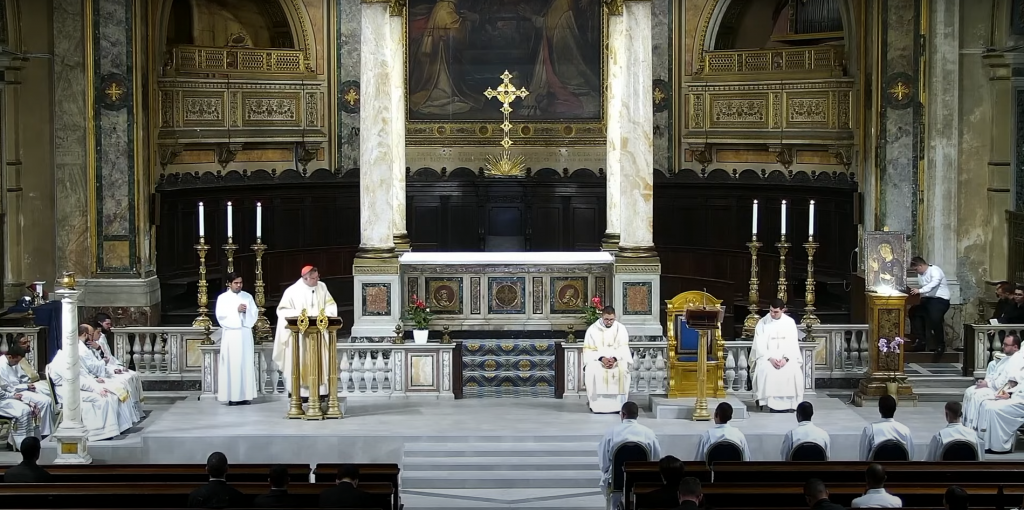Em Roma, Arcebispo de Brasília celebra a Solenidade da Natividade de São João Batista para os seminaristas de língua portuguesa