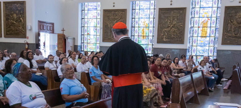 Arquidiocese realiza Encontro da Pastoral da Saúde no Santuário Nossa Senhora da Saúde Arquidiocese realiza Encontro da Pastoral da Saúde no Santuário Nossa Senhora da Saúde