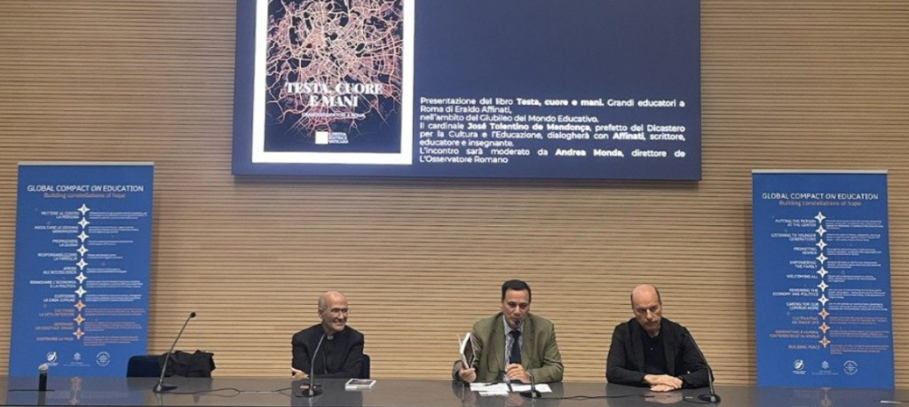 Cardeal Tolentino de Mendonça afirma que o livro de Eraldo Affinati é “um manifesto de esperança” Cardeal Tolentino de Mendonça afirma que o livro de Eraldo Affinati é “um manifesto de esperança”