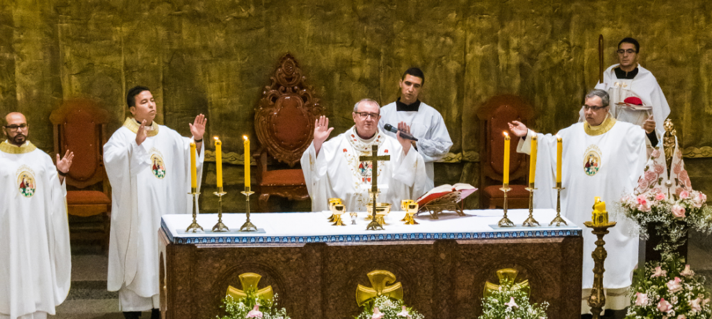 Santuário Nossa Senhora da Saúde celebra Missa com a Imagem Peregrina de Nossa Senhora de Nazaré Santuário Nossa Senhora da Saúde celebra Missa com a Imagem Peregrina de Nossa Senhora de Nazaré