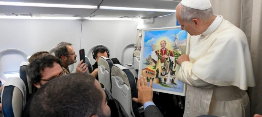 Confira a entrevista do Santo Padre durante o voo de retorno a Roma Confira a entrevista do Santo Padre durante o voo de retorno a Roma