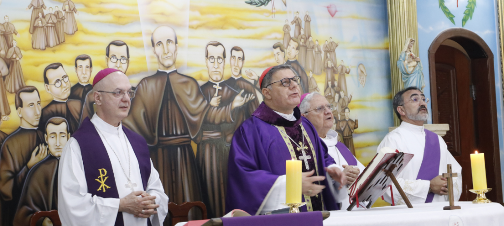 Missa em Ação de Graças pelos 33 anos de Ministério Presbiteral do Cardeal Paulo Cezar Costa Missa em Ação de Graças pelos 33 anos de Ministério Presbiteral do Cardeal Paulo Cezar Costa