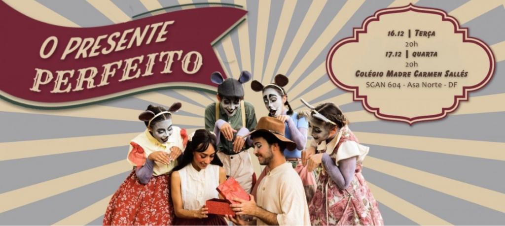 Companhia Cultural e Artística da Arquidiocese de Brasília estreia especial de Natal “O Presente Perfeito” Companhia Cultural e Artística da Arquidiocese de Brasília estreia especial de Natal “O Presente Perfeito”