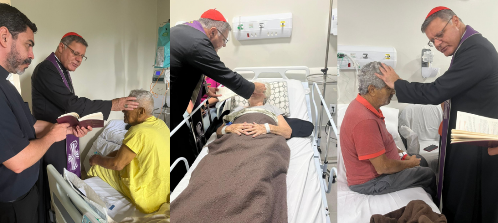 Dia Mundial do Enfermo é celebrado com Missa, visita aos doentes e Unção dos Enfermos no HRAN Dia Mundial do Enfermo é celebrado com Missa, visita aos doentes e Unção dos Enfermos no HRAN