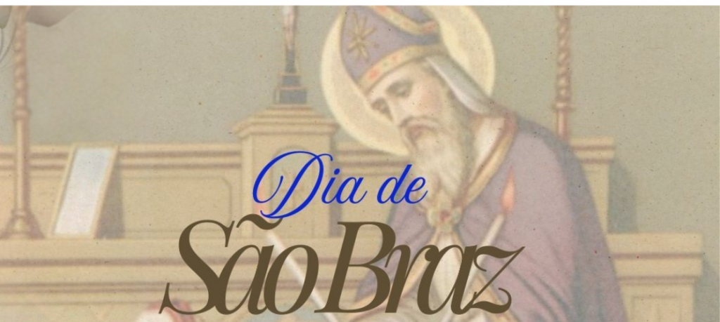 Dia de São Brás com Missa e bênção da garganta na Capela Divina Misericórdia