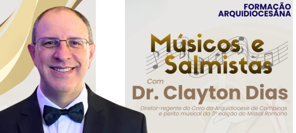 Arquidiocese promove formação para músicos e salmistas com renomado especialista em música litúrgica