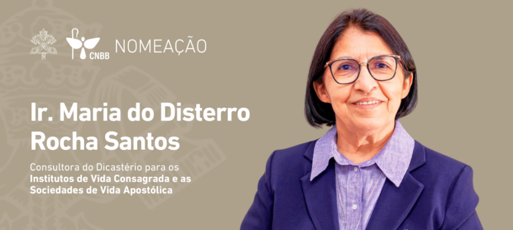 Irmã Maria do Disterro é nomeada consultora do Dicastério para a Vida Consagrada